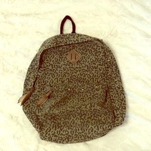Camo Print Back Pack